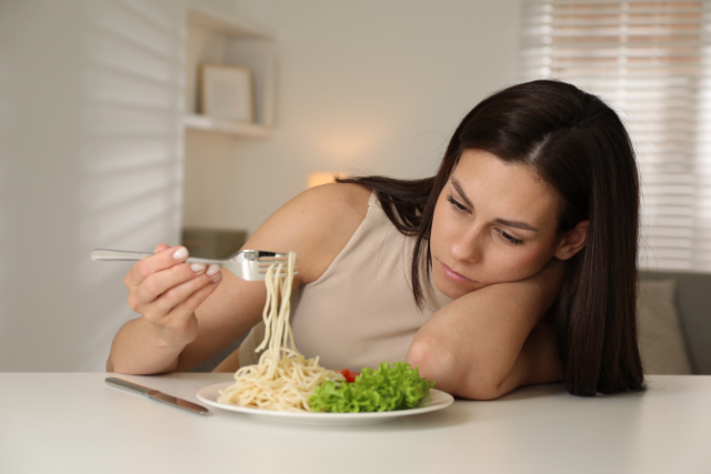 perdita di appetito - immagine in primo piano